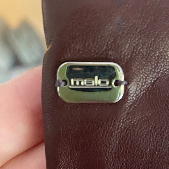 100% Genuine Leather Malo Cocktail Length Gloves - Picture 4 of 13